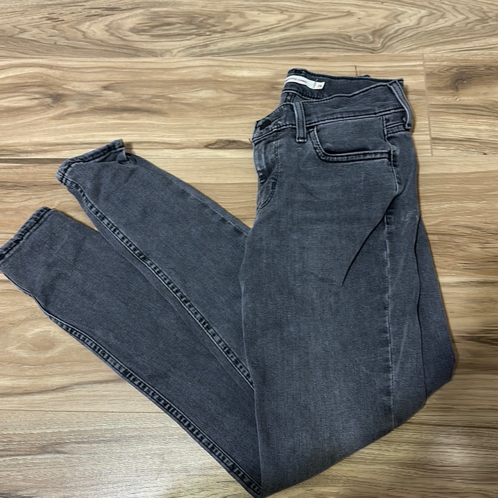 Levi super skinny jeans